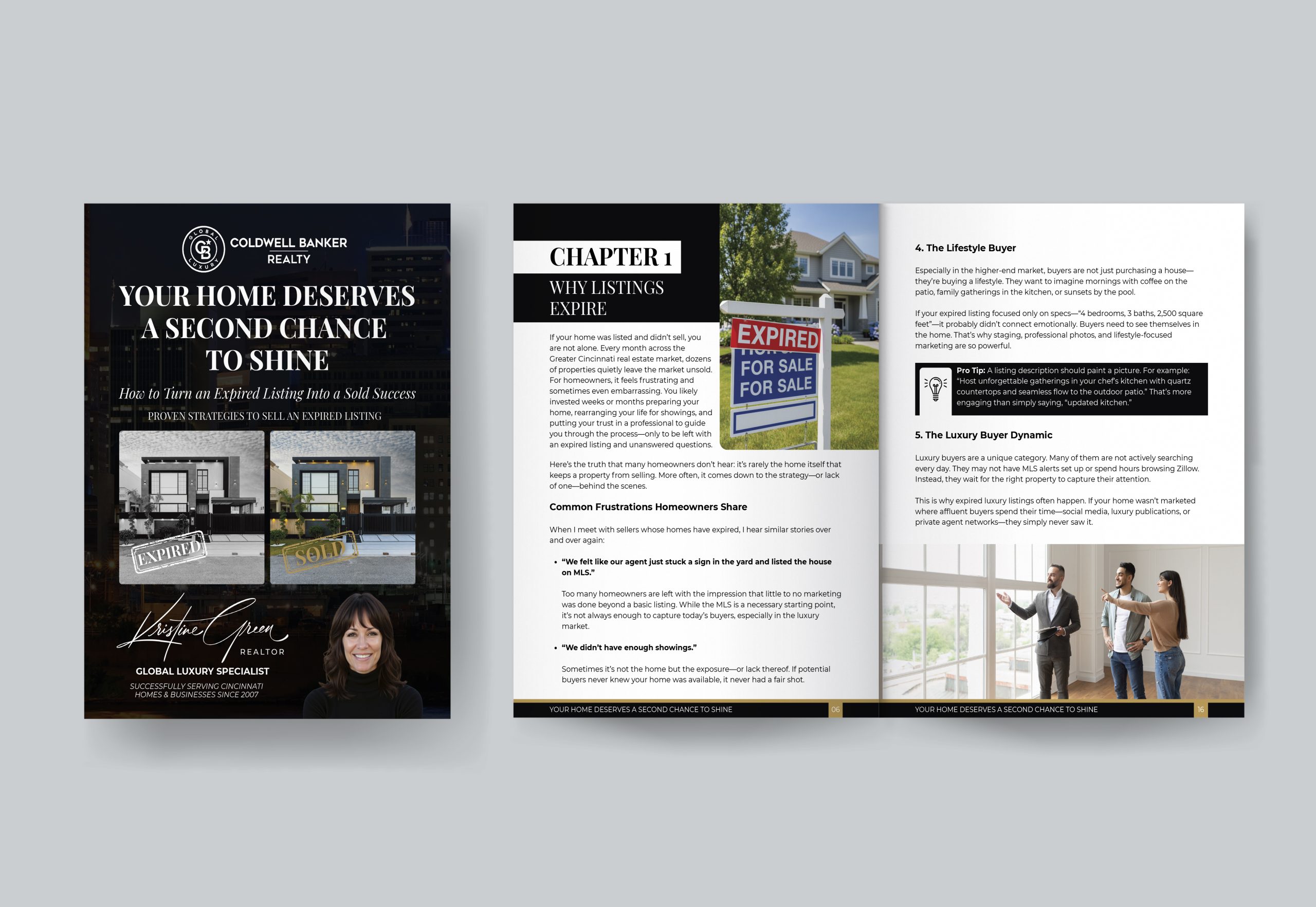 Inside the expired listing guide by Kristine Green, Realtor, Coldwell Banker Global Luxury, West Chester and Greater Cincinnati Ohio - Chapter 1, Why Listings Expire