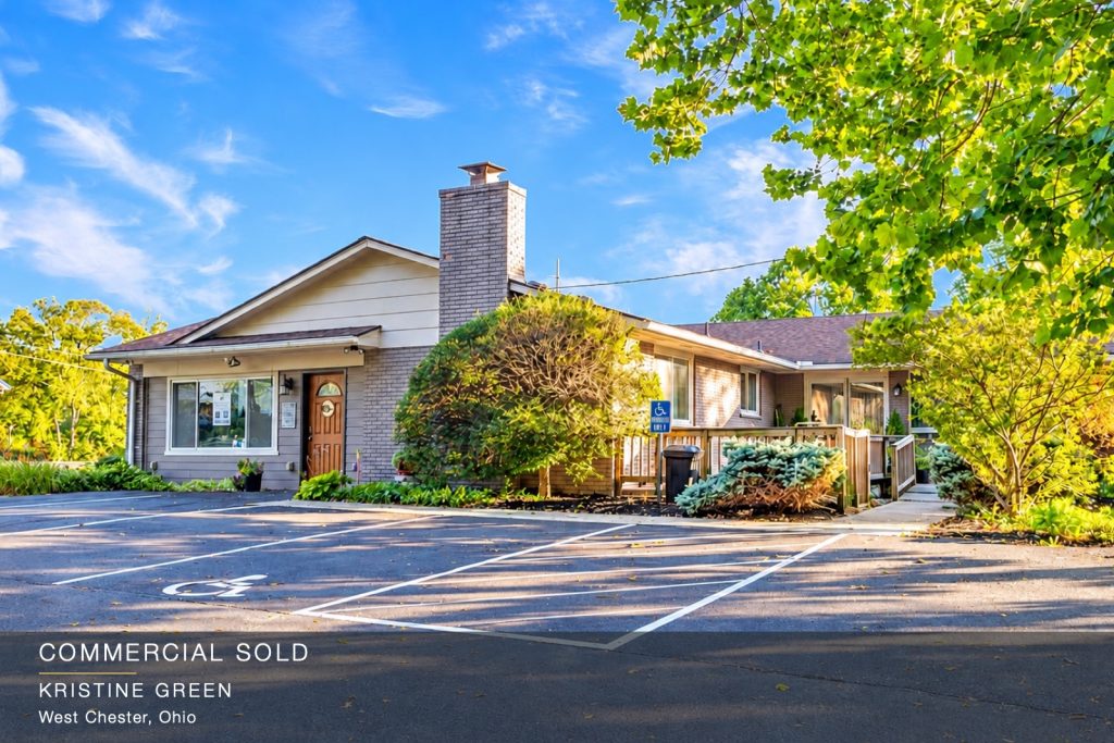 Sold commercial office building in West Chester, Ohio — seller represented by Kristine Green, Coldwell Banker Realty
